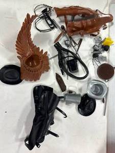 lot 27 image: Large Lot of Johnny West Accessories