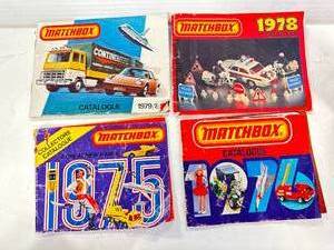 lot 78 image: Vintage Matchbox Catalogs