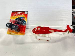 lot 81 image: Processed Plastics Helicopter & 1980s Big Roller