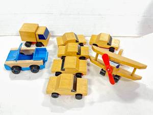 lot 105 image: 1970 Epoch Japanese Wood Toys