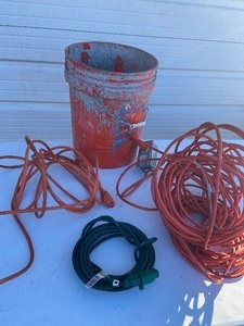 Extension Cords, Bucket