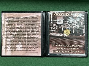 Racketeer Nickel 24kt Layered