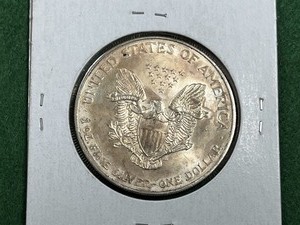 1998 Silver Eagle 1oz .999 Fine Silver -- Low Mintage