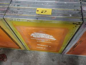 lot 27 image: (6) Aluminum Screen Frames, 23x31...