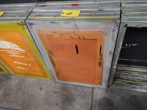 lot 28 image: (6) Aluminum Screen Frames, 23x31...