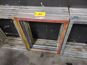 lot 30 image: (6) Aluminum Screen Frames, 23x31...