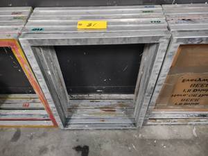 lot 31 image: (6) Aluminum Screen Frames, 23x31...