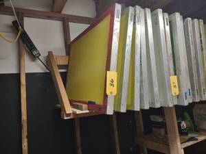 lot 36 image: (6) Aluminum Screen Frames, 23x31...