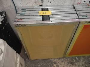 lot 39 image: (7) Aluminum Screen Frames, 23x31...
