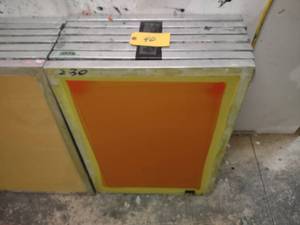 lot 40 image: (7) Aluminum Screen Frames, 23x31...