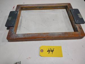 lot 44 image: (10) Wood Screen Frames, 13x17.75...
