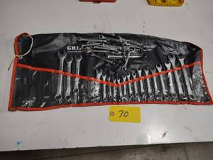 lot 70 image: Assorted Wrenches...