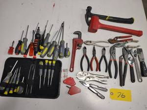 lot 76 image: Assorted Tools...