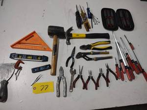 lot 77 image: Assorted Tools...
