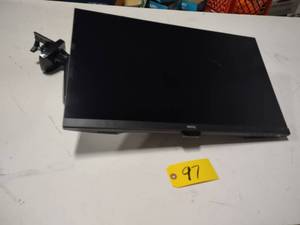 lot 97 image: Benq 24 Monitor with Desk Mount Br...