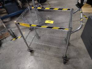 lot 149 image: Wire Cart, 30x18...