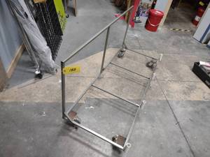 lot 155 image: Stainless Steel Cart, 60x24...