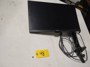 lot 98 image: Benq 24 Monitor with Desk Mount Br...
