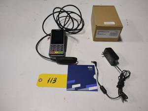 lot 113 image: VeriFone Stripe Terminal...