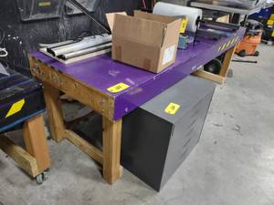 lot 135 image: Work Bench, 97x21...