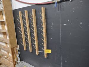 lot 143 image: Squeegee Racks...