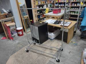 lot 161 image: Folding Roller Rack...