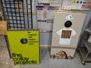 lot 163 image: (4) Corn Hole Boards, No Bags...