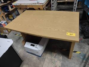lot 169 image: Office Table, 53x36...