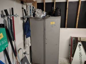 lot 172 image: Two-Door Cabinet with Contents...