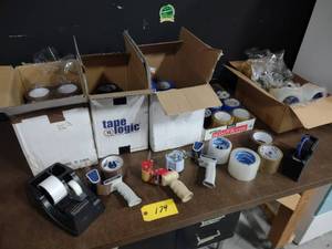 lot 179 image: Tape Guns, Dispensers, & Assorted T...