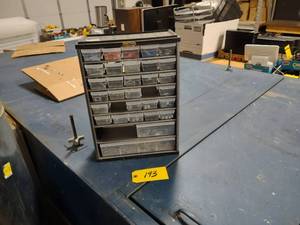 lot 193 image: Parts Cabinet with Hardware...