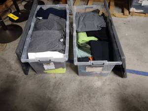 lot 202 image: Approx. (119) Large Tees, in (2) Tu...