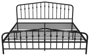 lot 51 image: Novogratz Bushwick Metal King Size Bed Frame