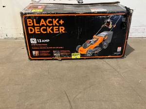lot 67 image: BLACKDECKER Corded 13 Amp 20 in. Lawn Mower