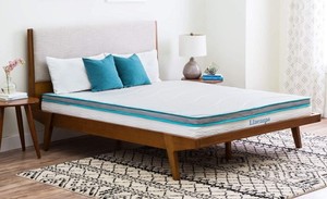 lot 106 image: Linen Spa 8 in. Memory Foam and Innerspring Hybrid Queen Size Mattress Bed-in-a-Box