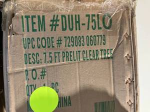 lot 121 image: Lot of Eight Assorted Christmas Trees
