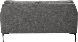 lot 4 image: Rivet Modern 85 x 37.8 in. Dark Grey Sofa Couch with Metal Legs and Two Pillows