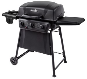 lot 17 image: Char-Broil Classic 360 3-Burner Liquid Propane Gas Grill with Side Burner