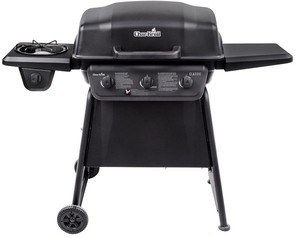 lot 13 image: Royal Gourmet Black Charcoal Grill with Offset Smoker