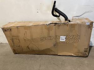 lot 36 image: SCHWINN 270 Black Recumbent Bike