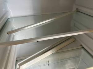 lot 41 image: Frigidaire 2-Door 4.6 cu.ft. Stainless Steel RefrigeratorFreezer