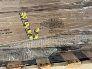 lot 143 image: Wholesale Pallet of Miscellaneous Items - Box Spring, Loft Bed, Organizer, Armoire, etc...