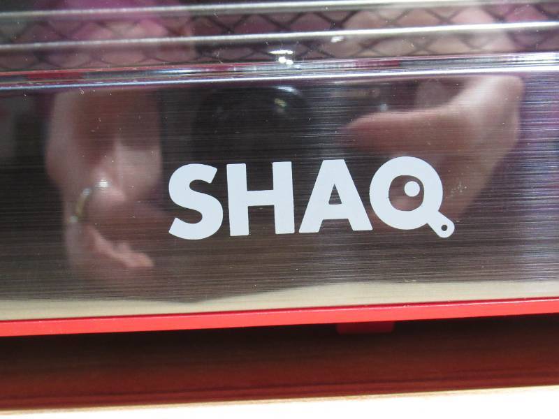 As Is SHAQ 12 qt 1700W 7-in-1 Stainless Steel Digital Air Fryer Oven Pro 