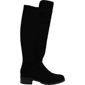 Corkys Haven Tall Dress Boots  Black Suede Size 6
