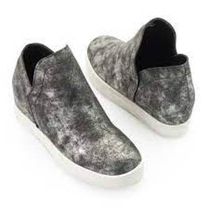 Corkys Jersey Hidden Wedge Sneakers  Black Size 9