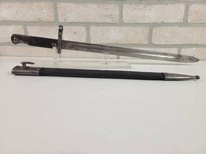 lot 337 image: TOLEDO Spanish Model 1893 Mauser Bayonet