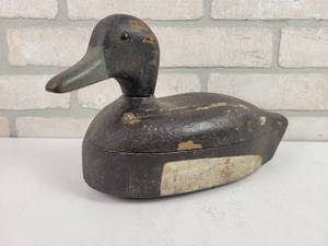 lot 374 image: Antique Wood Duck Decoy