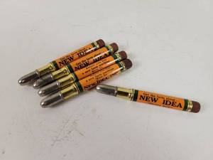 lot 404 image: (5) New Idea Farm Equipment Pencils