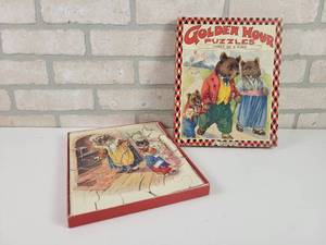 lot 483 image: Golden Hour Puzzles in Original Box - 5 Puzzles in the Box
