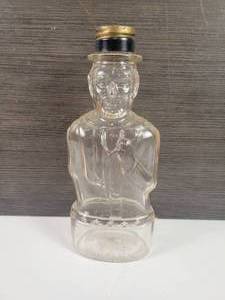 lot 500 image: Vintage Abraham Lincoln Bank Bottle Coin Bank - Lincoln Foods Inc